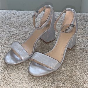 Gianni Bini Silver Heels